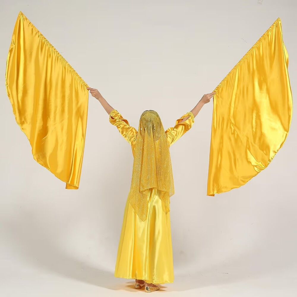 Set of 2 Praise Dance Flags NEW